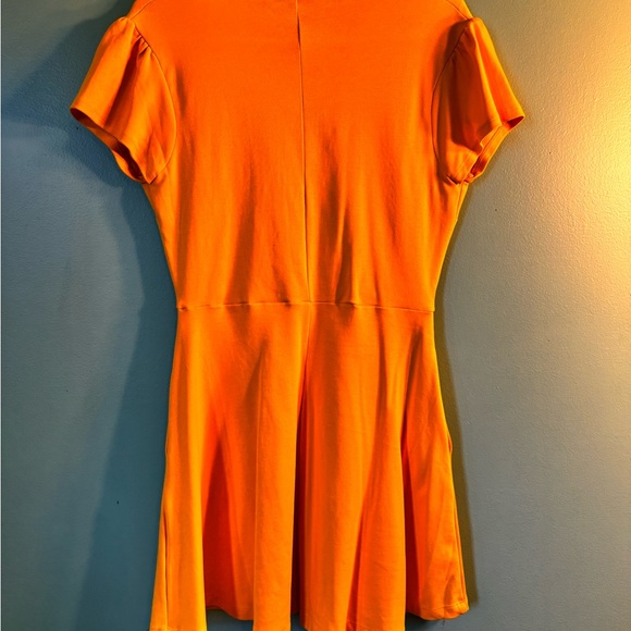 NY & C , lemon yellow, dress with pockets, size medium petite. - Picture 4 of 6